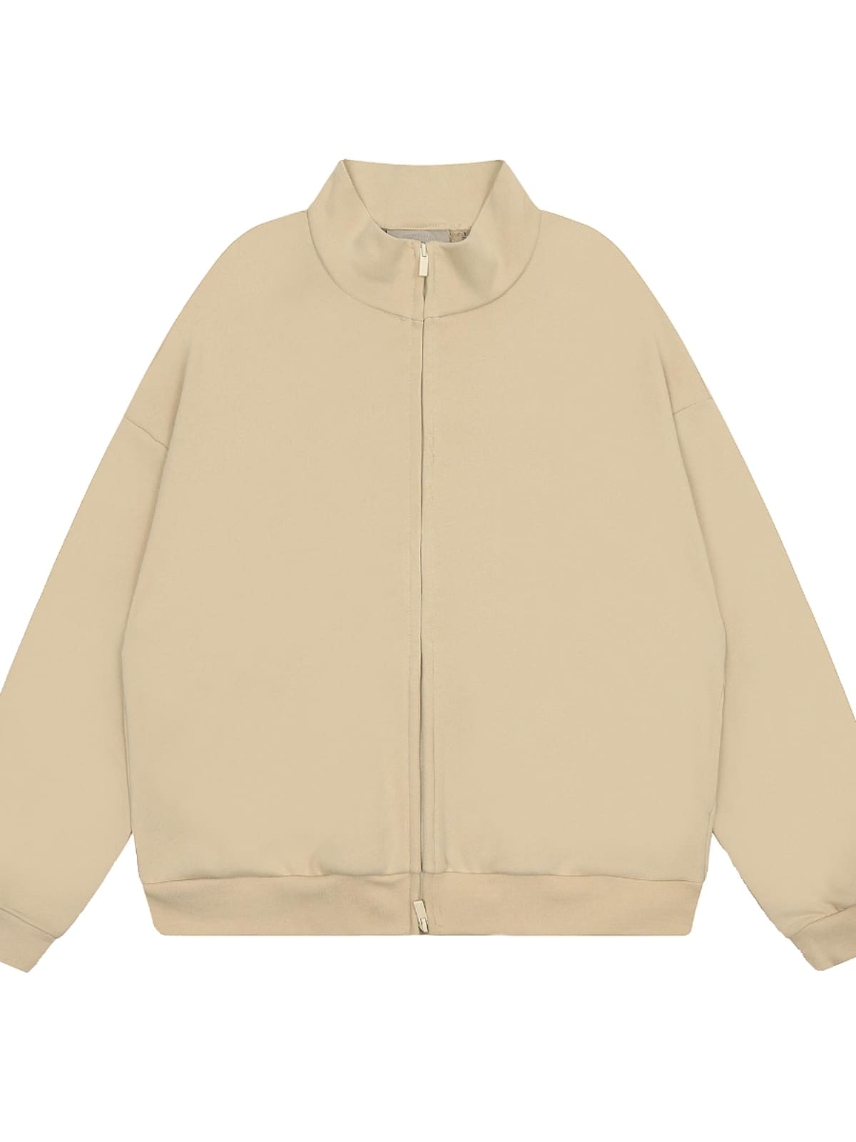 Essentials Season 9 Double Line Stand Collar Zip Coat