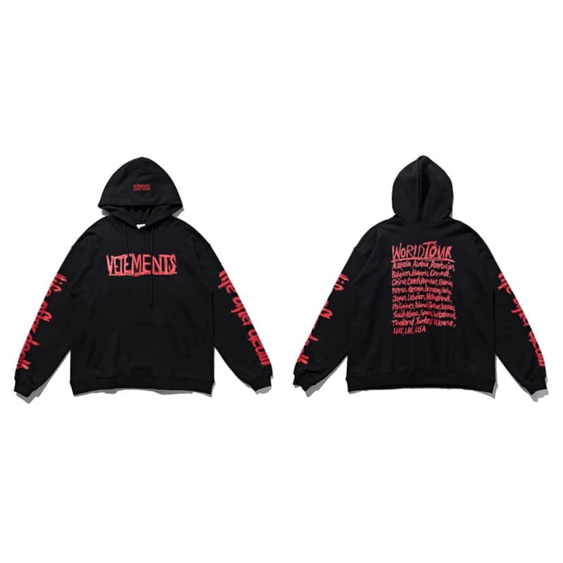 Red Patch Vtm Hooded Sweater 2