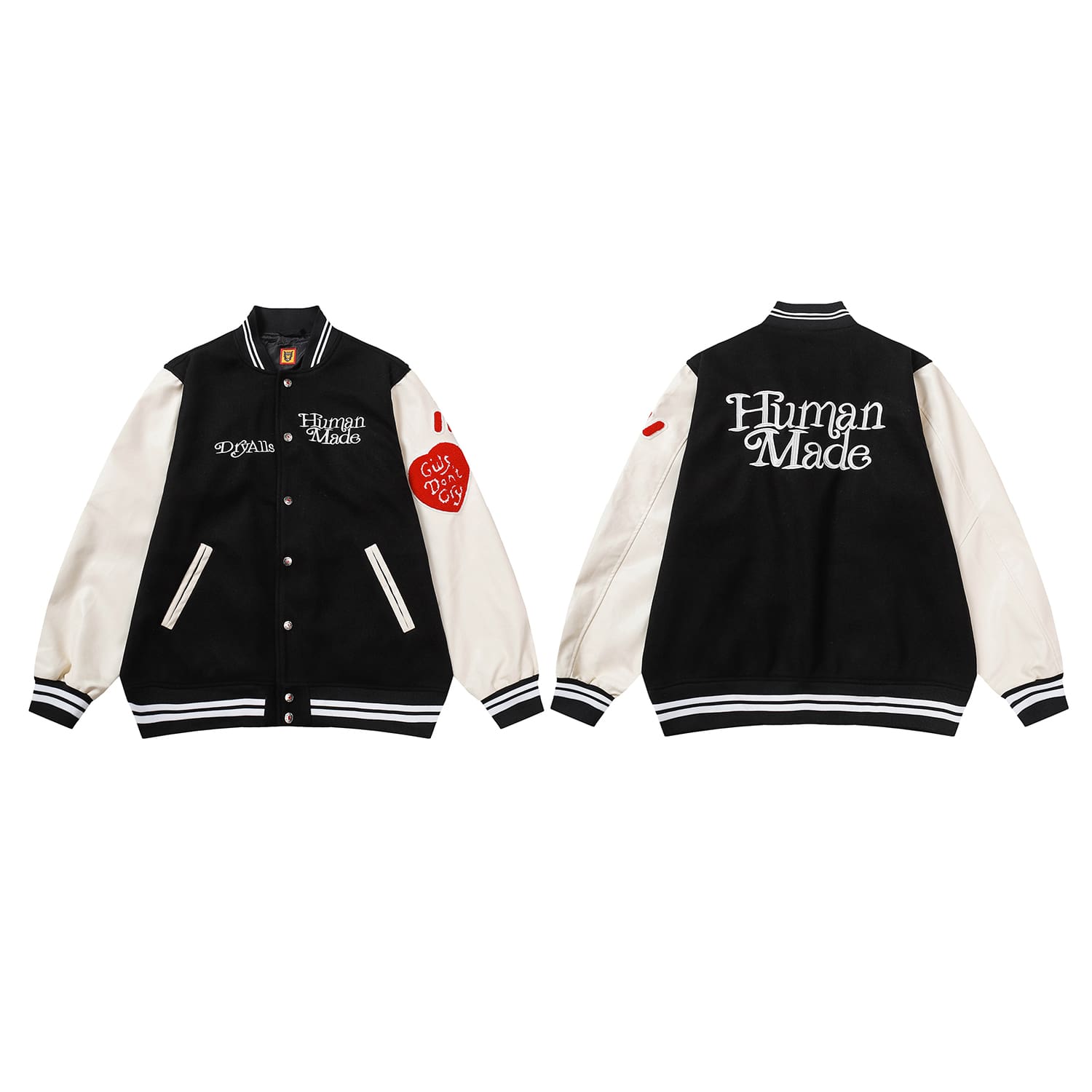 retro Hvm*n M*de cho baseball jacket