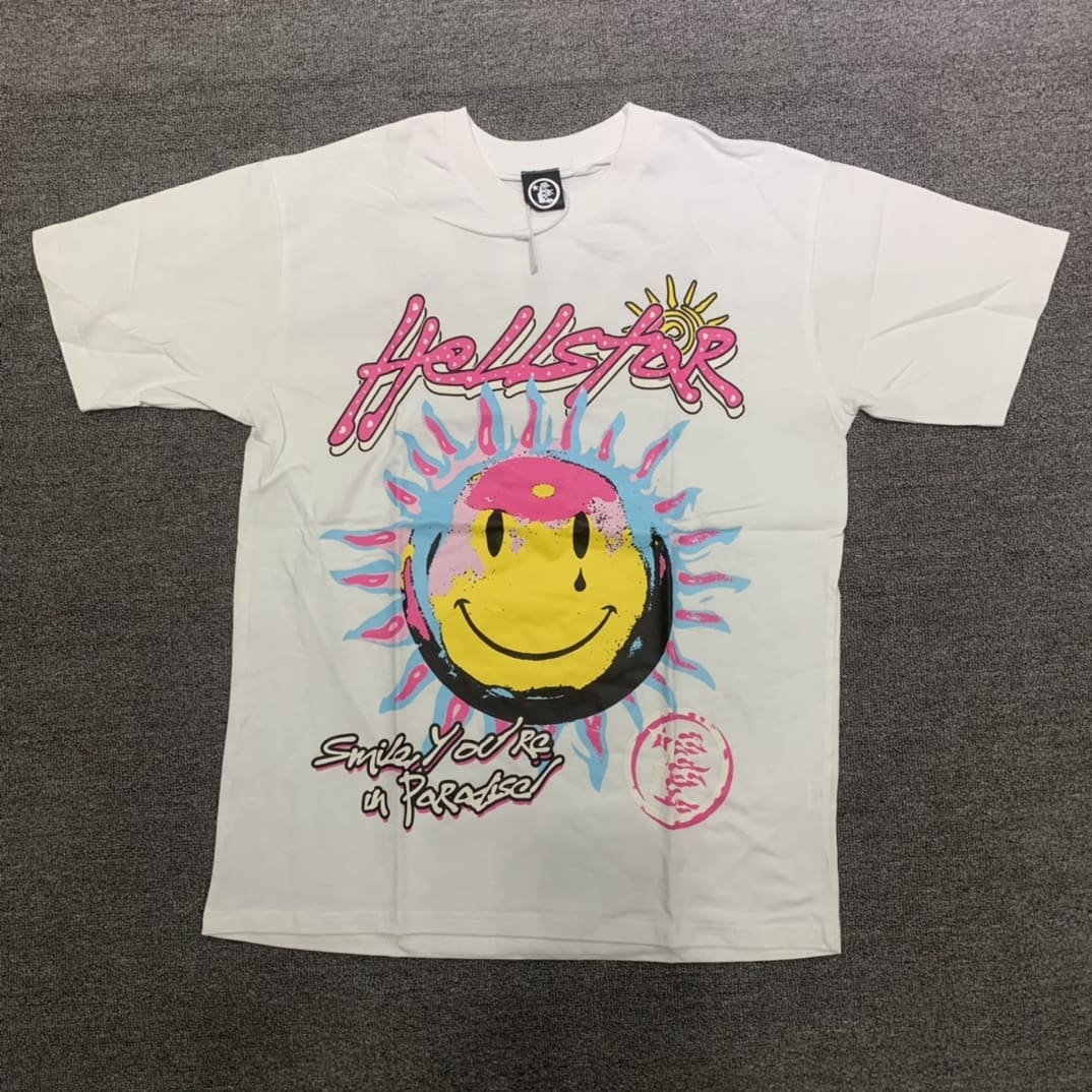 H*lst*r studios cotton printed t-shirt