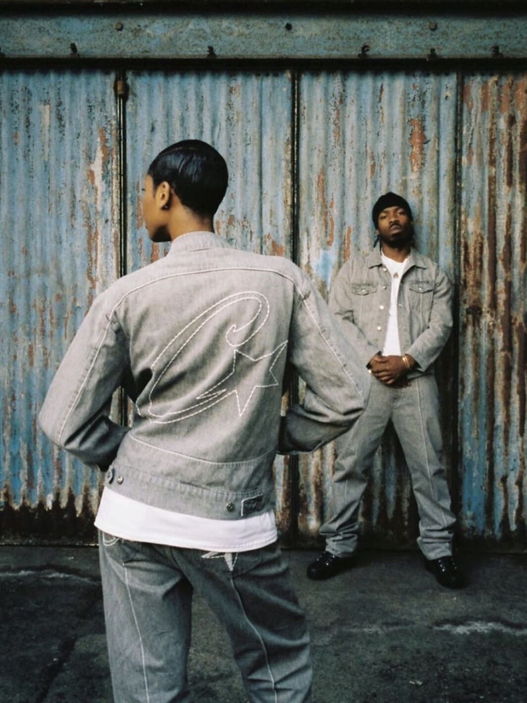 Corteiz Embroidered Five-Pointed Star Denim