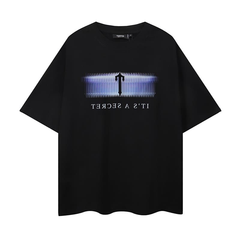 Trapstar Printed Cotton Round Neck Short Sleeve T-Shirt for Men and Women