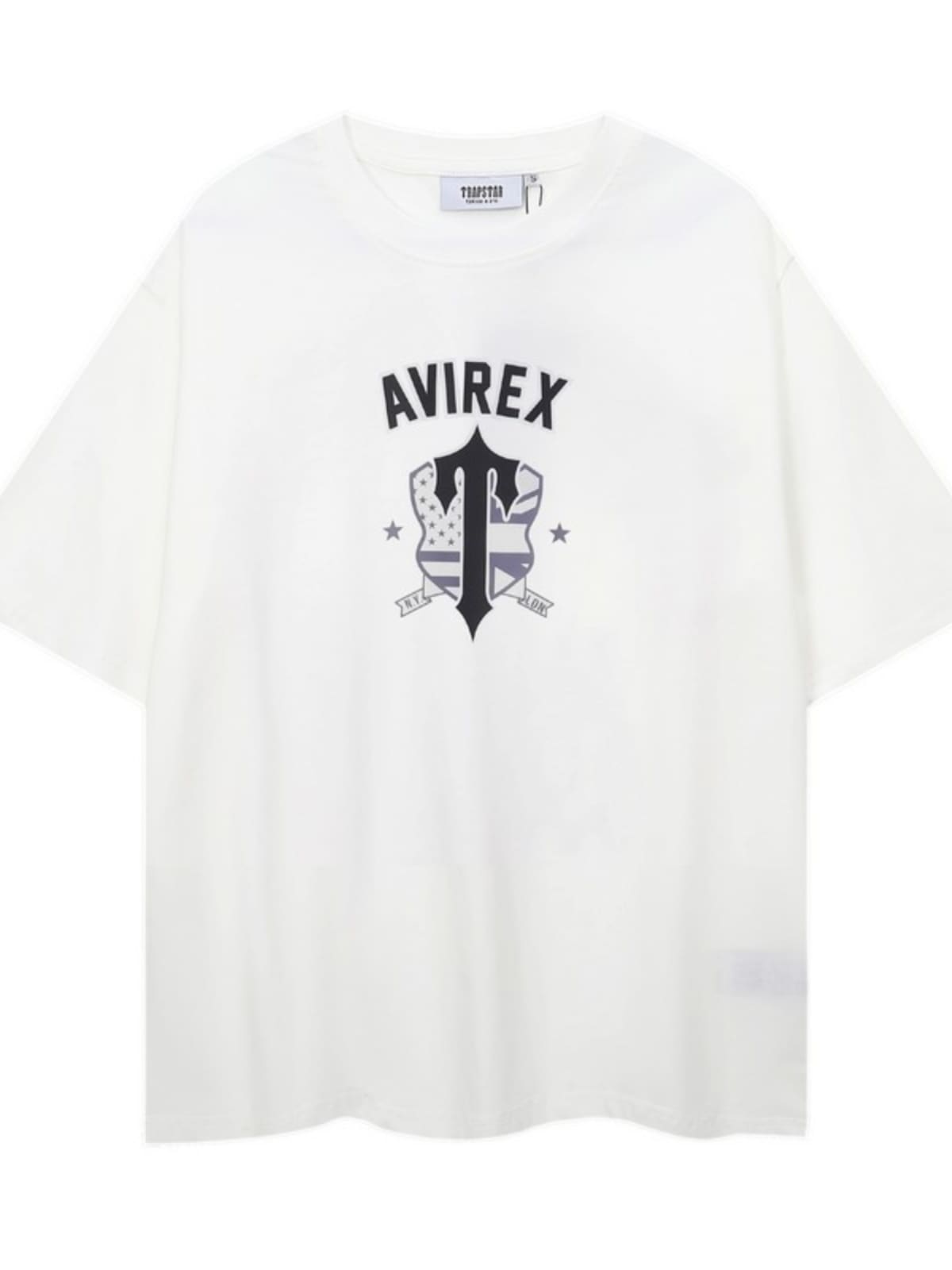 Trapstar 2024 New Letter Printed Loose-Fitting High Street T-Shirt Summer