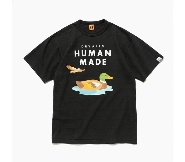 Hvm*n M*de duck letter short sleeve tee
