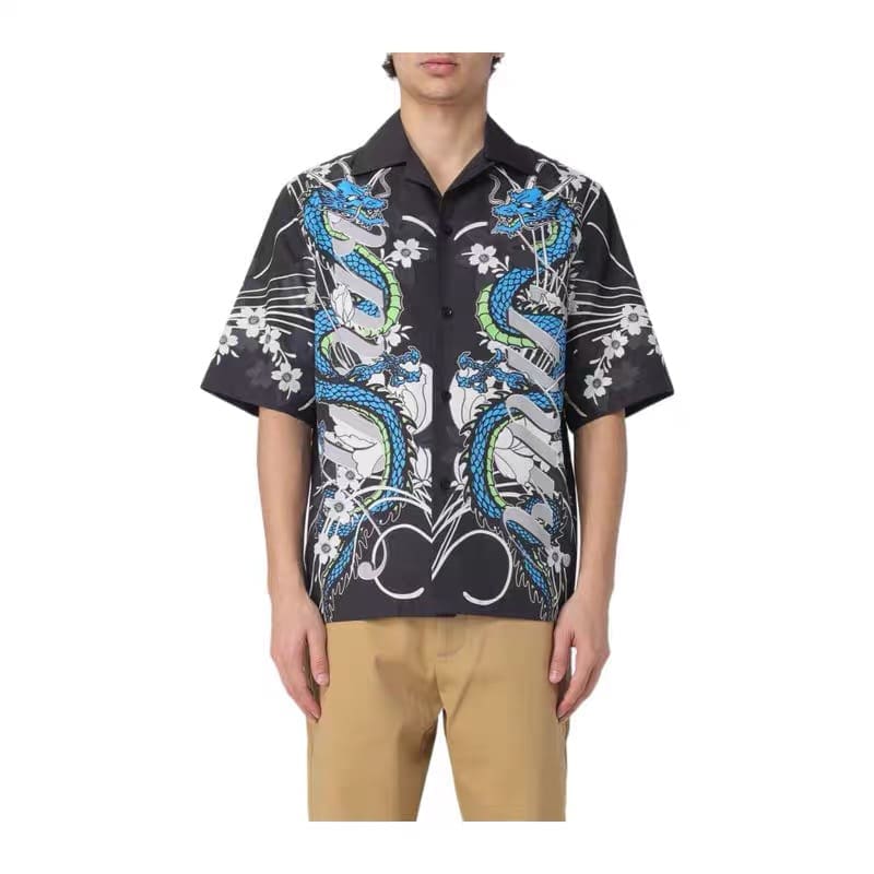 Amiri Fw24 Letter Print Polo Shirt