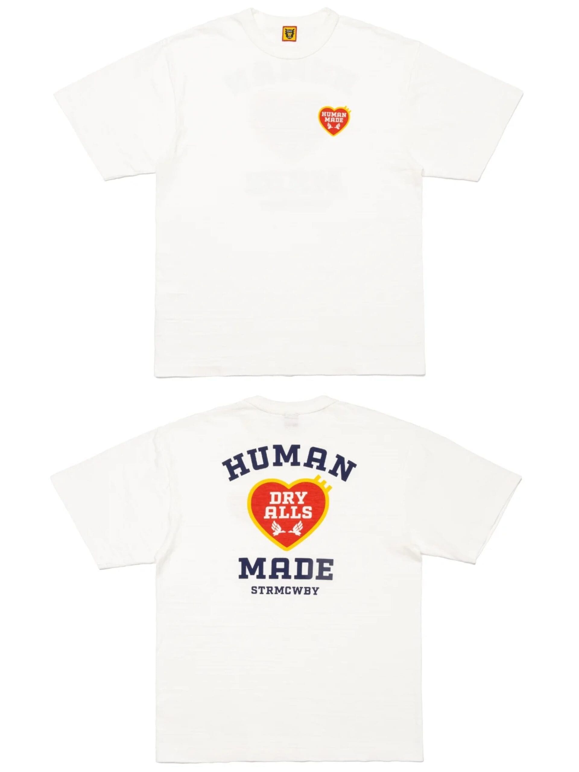 Hvm*n M*de heavy slub cotton tee