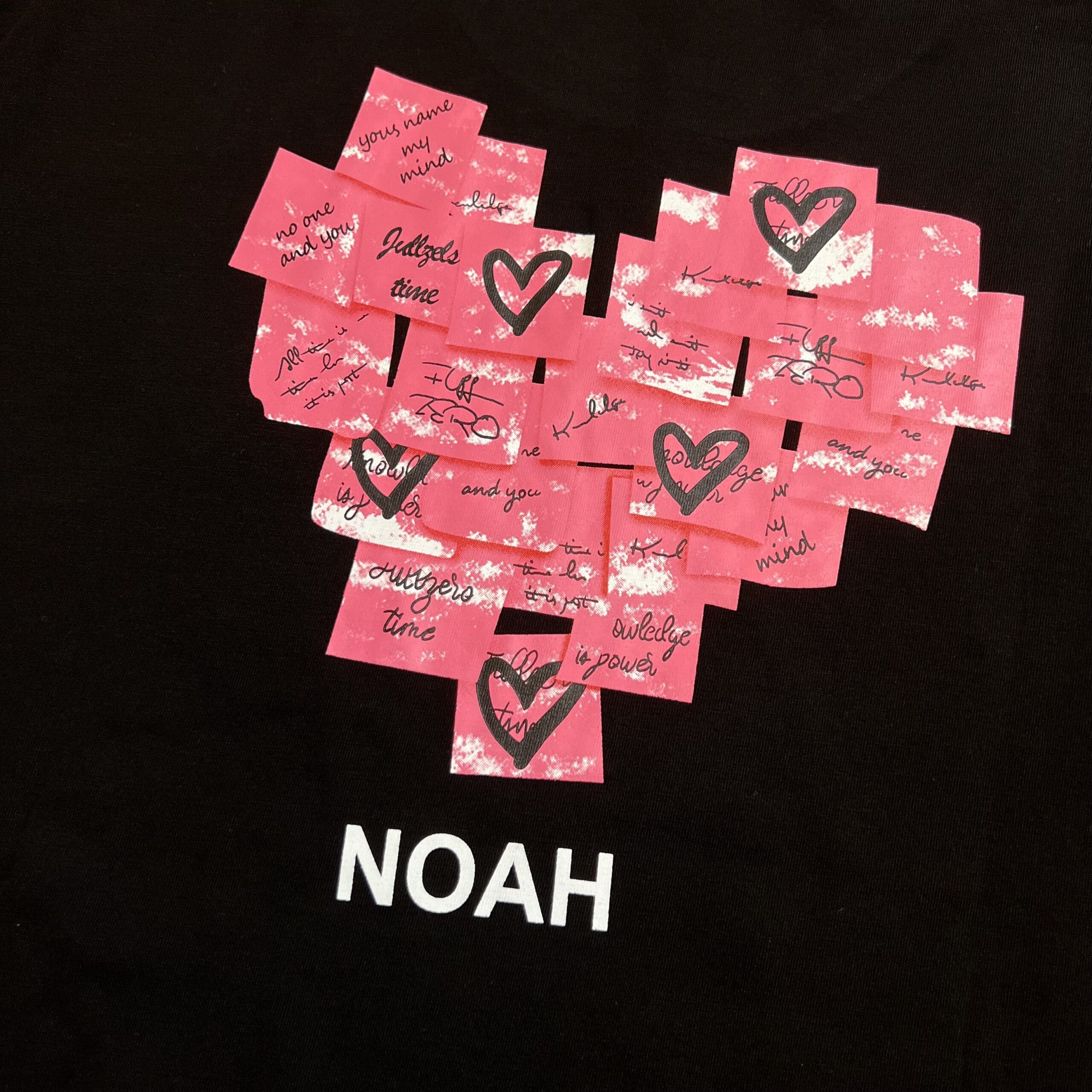 Noah Love Sticky Notes Tee