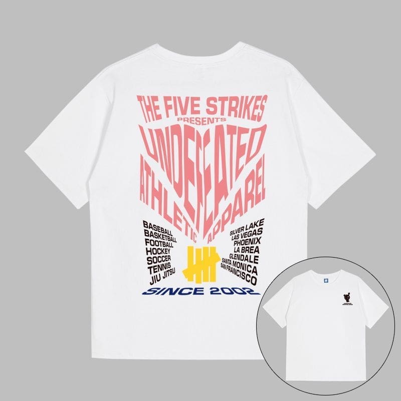 Undefeated Five-Stroke Armband Graffiti Tee