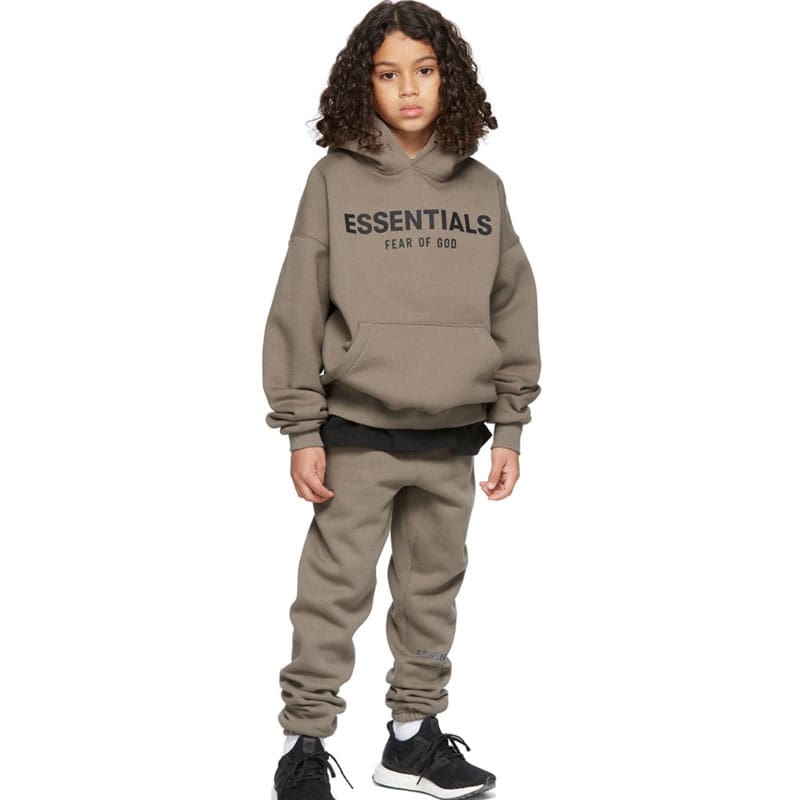 Essentials Fog Kids’ Hooded Sweater Set