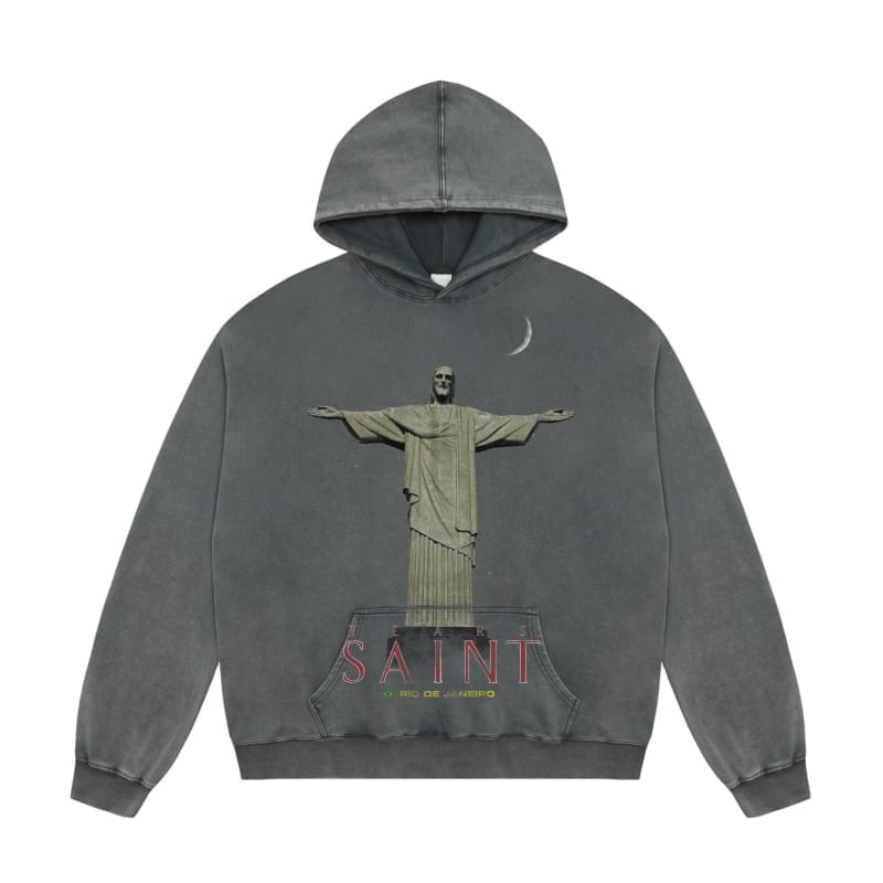 Saint Michael Denim Tears Vintage Hoodie