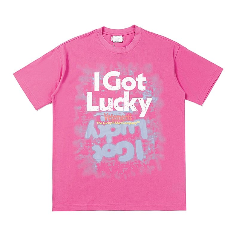 Vetements Letter Print Oversized Tee 2