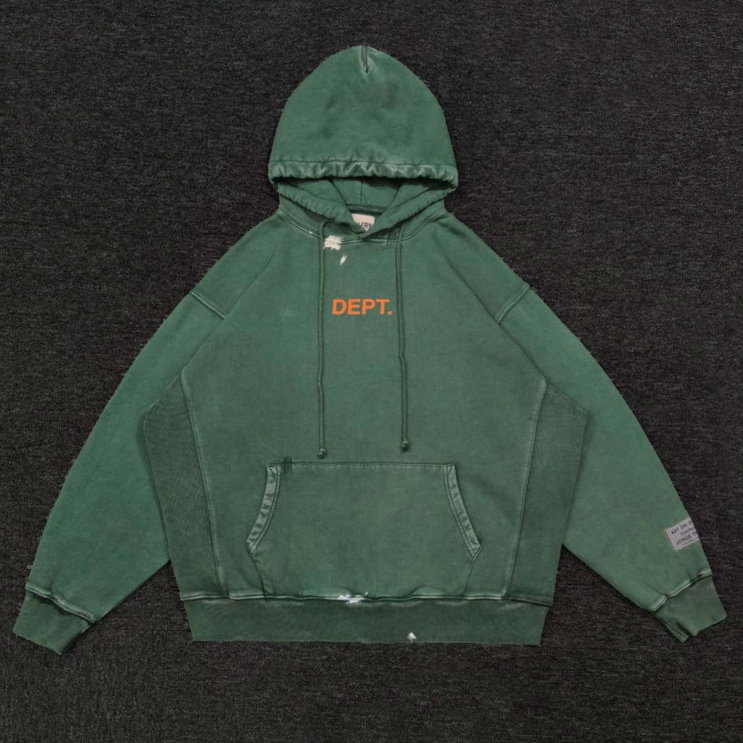 Gallery Dept. Center Logo Vintage Hoodie