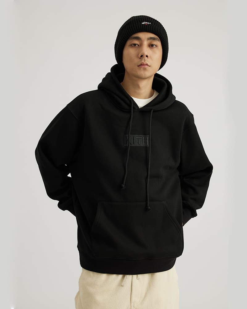 Kith Box Logo Hooded Sweater