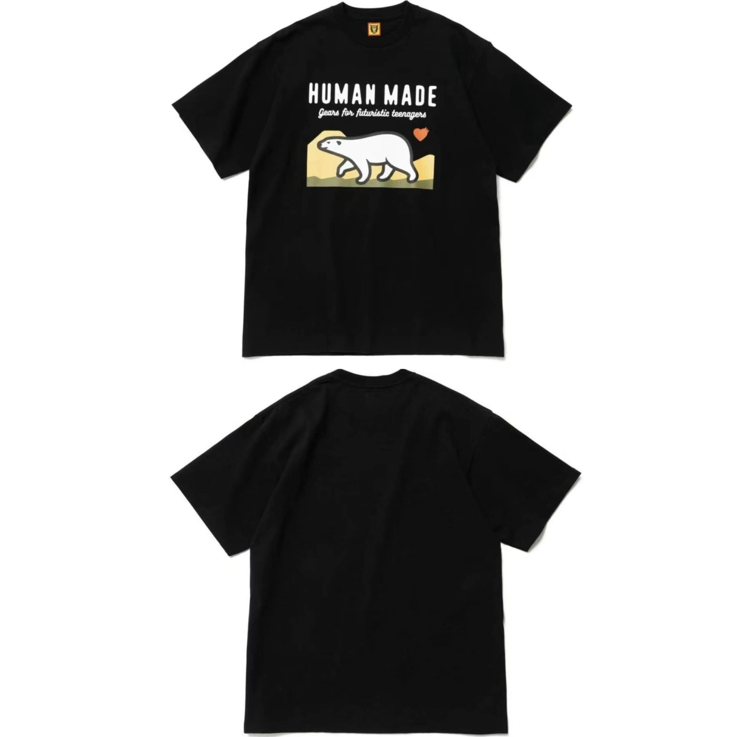 Hvm*n M*de slub cotton round neck tee