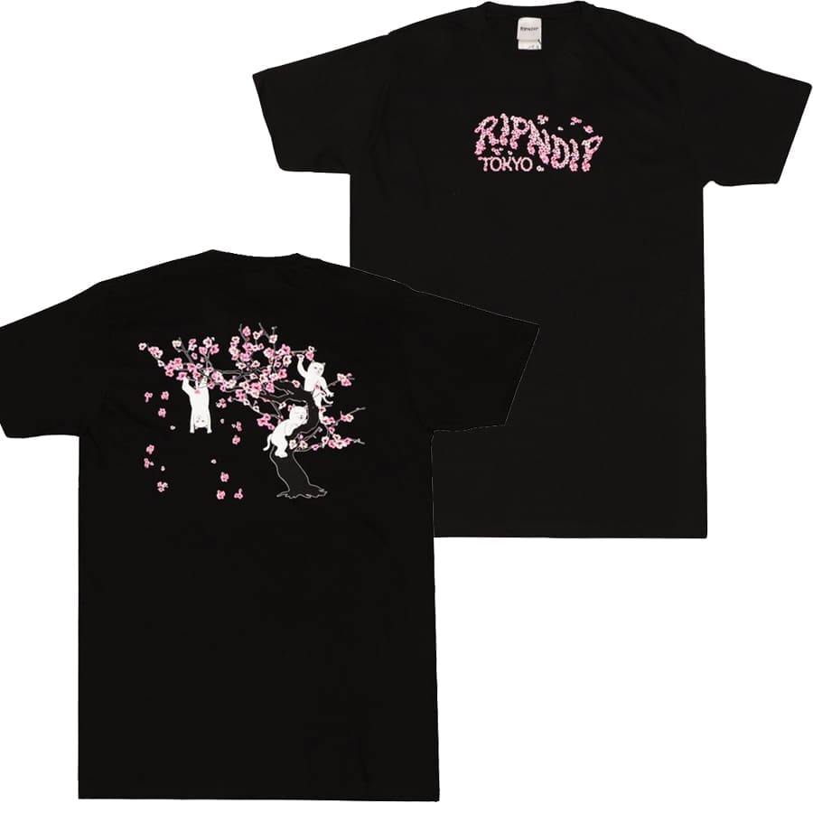 Rip N Dip Middle Finger Cat Pocket Tee