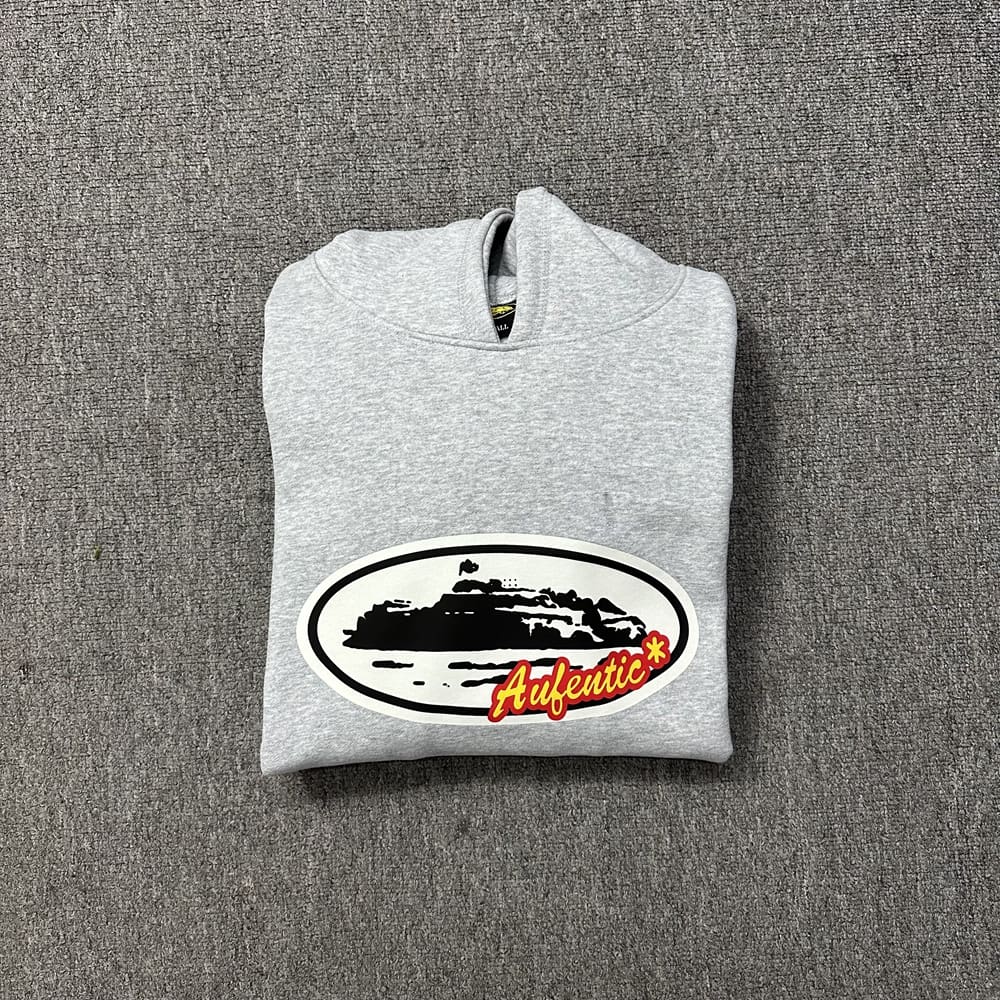 Corteiz New Devil Island Vintage Printed Hoodie