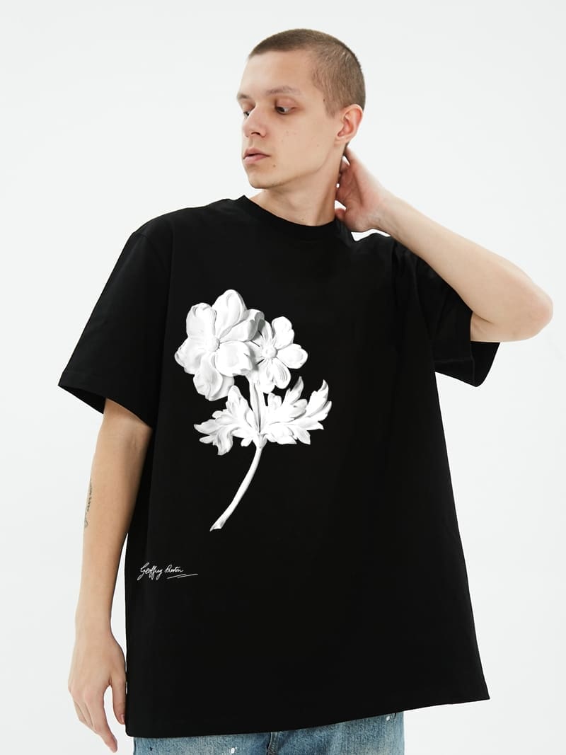 Yohji Yamamoto Anthodite Statue Tee