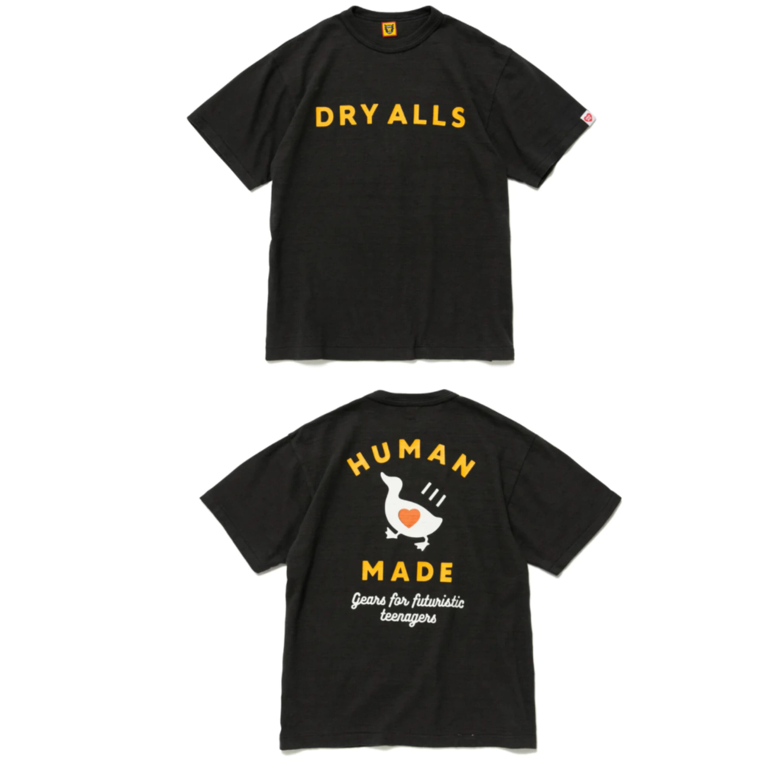 Hvm*n M*de slub cotton round neck tee