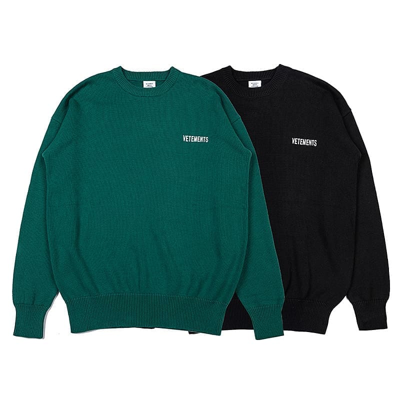 Vetements Klein Blue Sweater