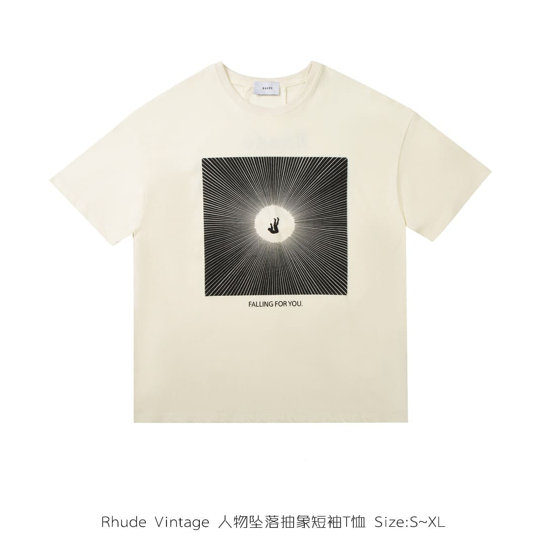 Rhude Character Fallen Abstract Tee