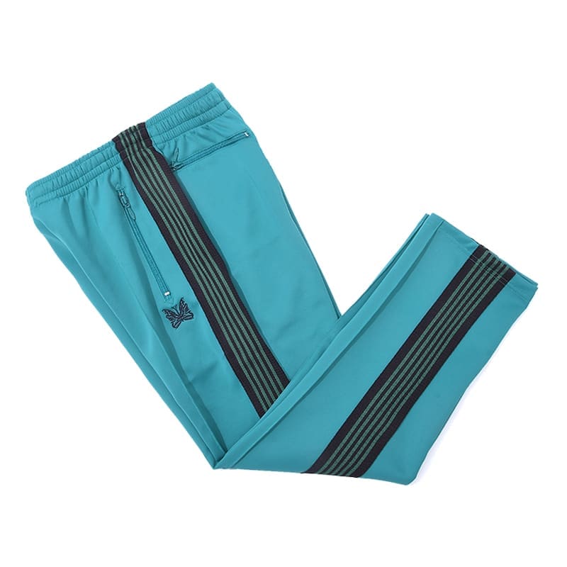 Needles Butterfly Embroidery Side Stripe Pants (Ins)