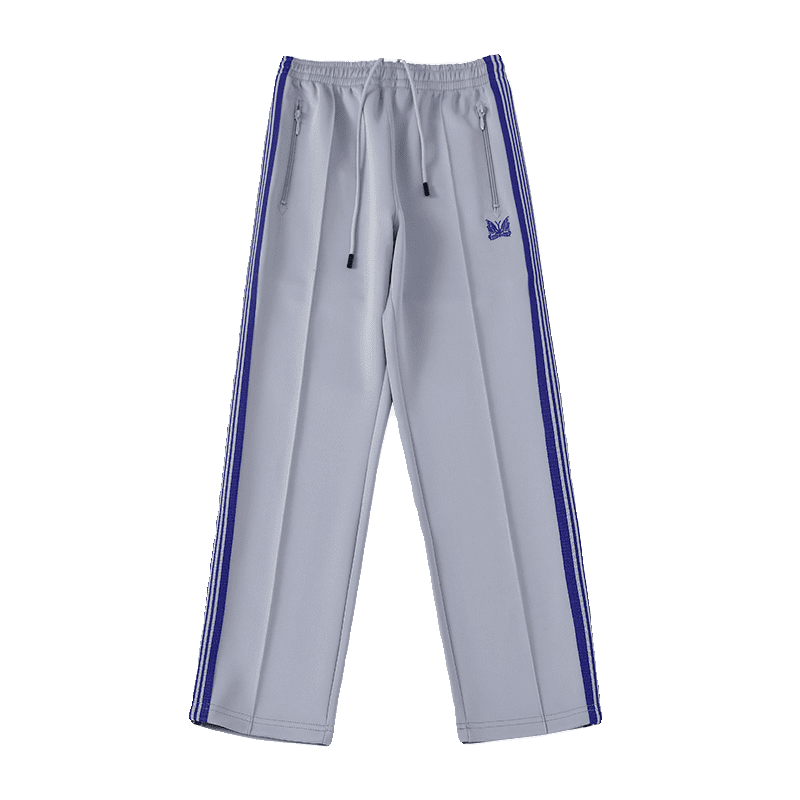 Needles Butterfly Embroidery Side Stripe Pants (Ins)