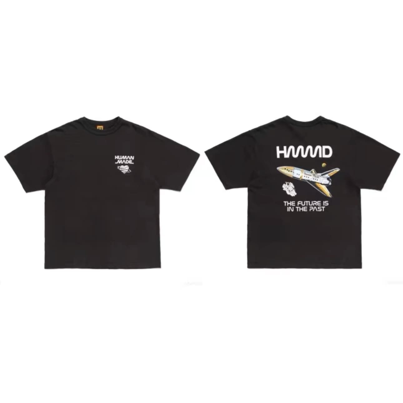 Hvm*n M*de slub cotton round neck tee