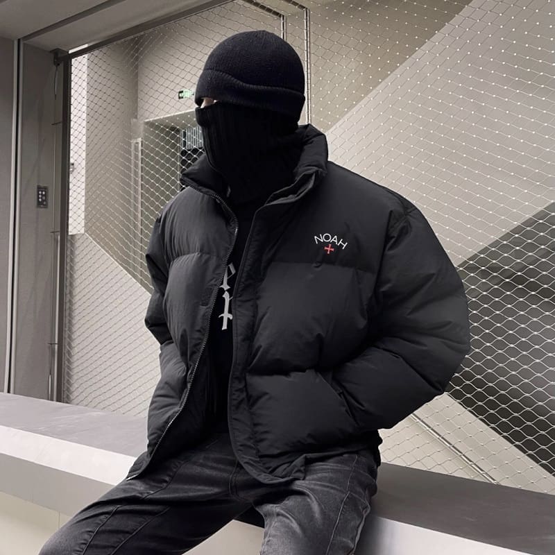 Noah Trach Cross Cotton Coat