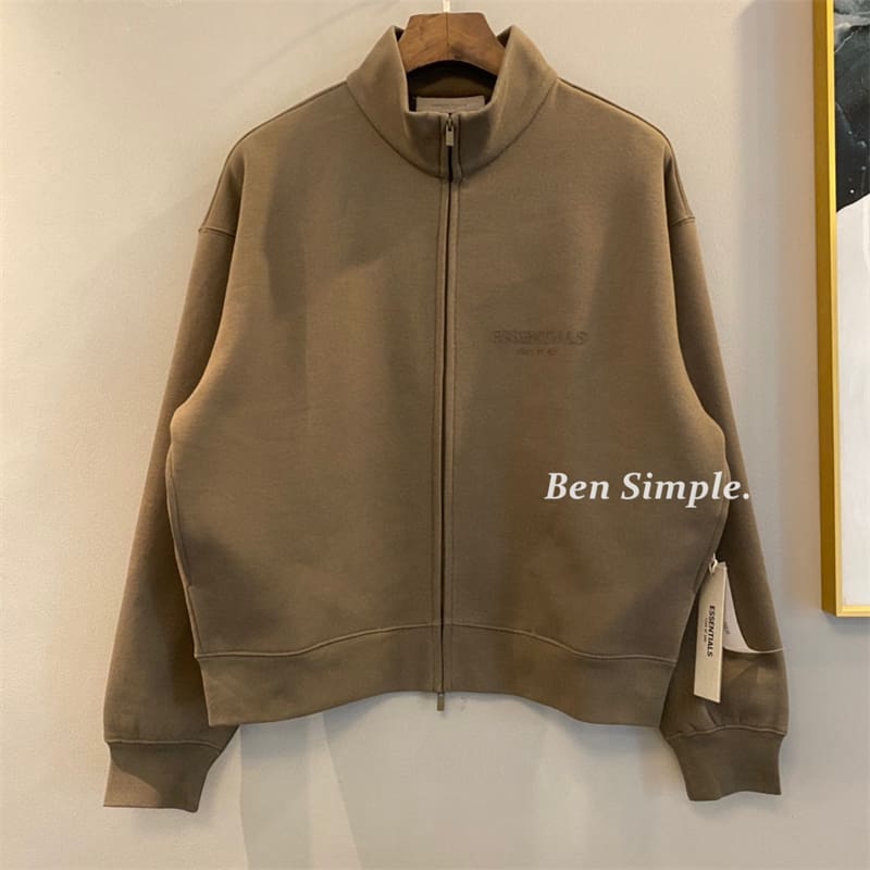 Fog Fear Of God Double Line Zipper Sweater Coat