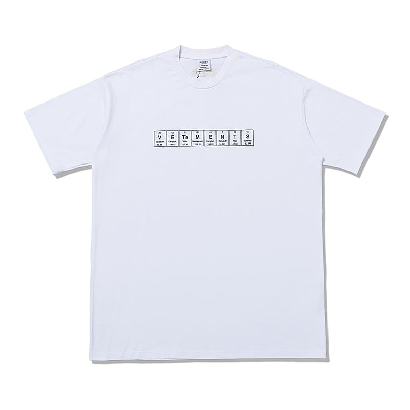 Vetements Letter Print Oversized Tee 2