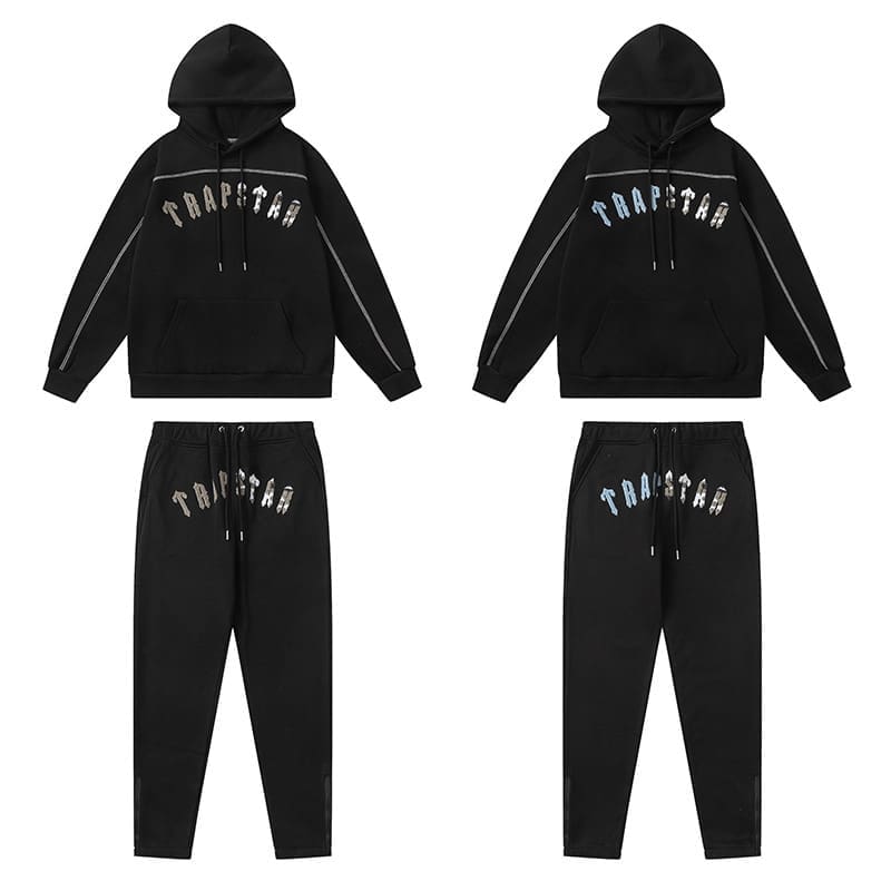 Trapstar Gradient Letter Camo Hoodie & Pants