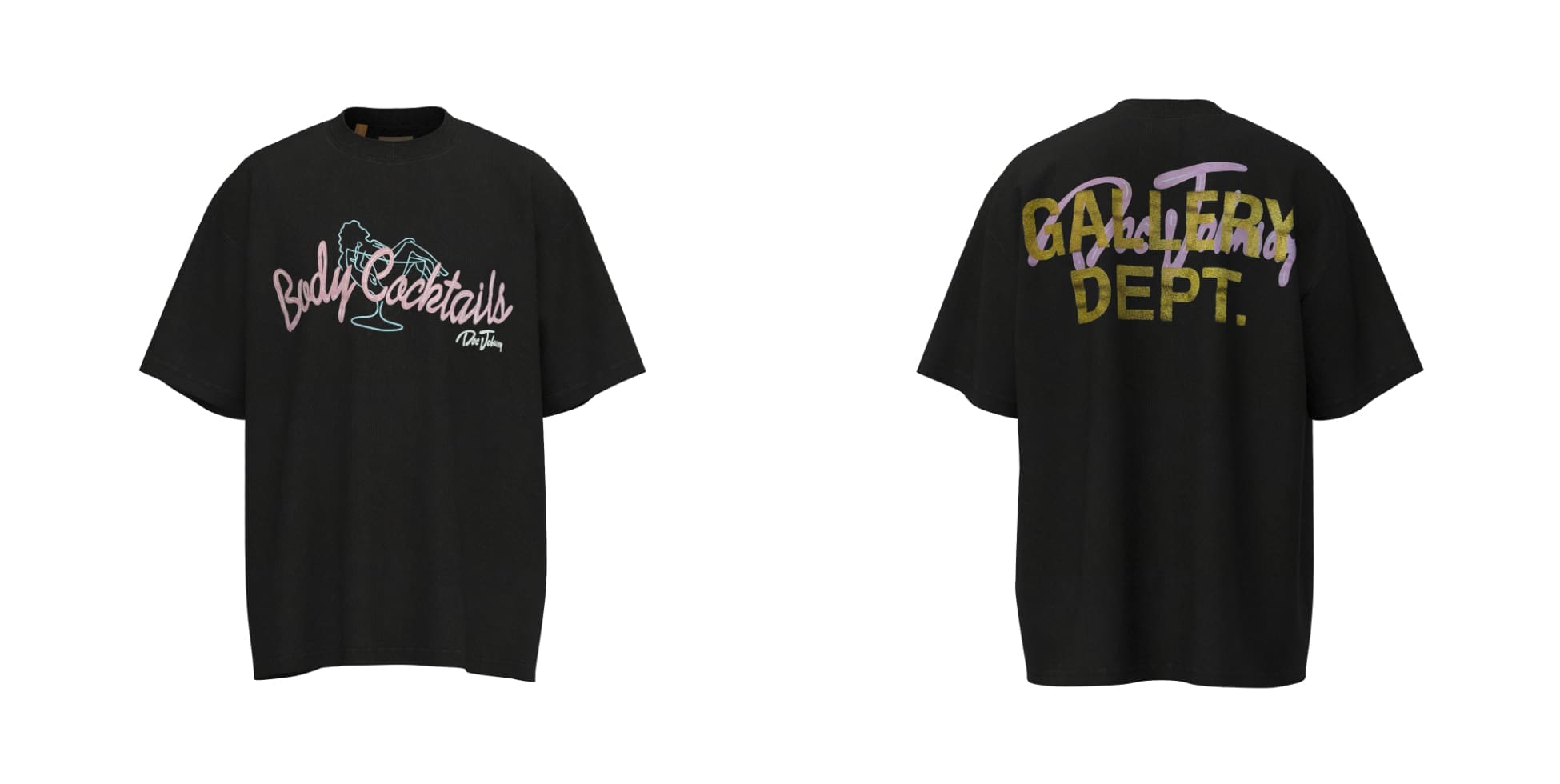 Gallery Dept Vintage Distressed Short Sleeve Tee