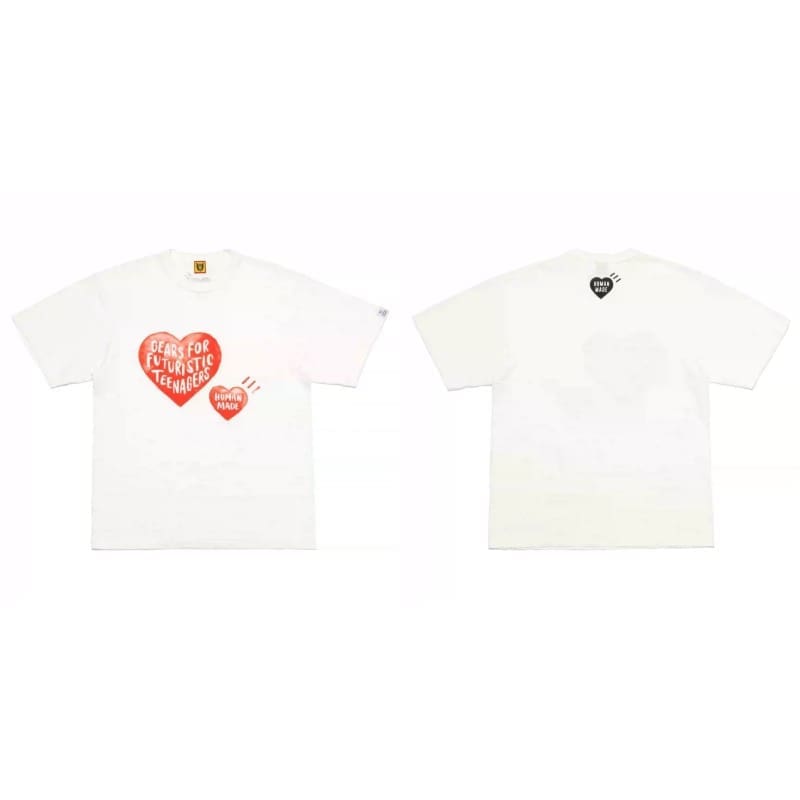 Hvm*n M*de love black short sleeve tee