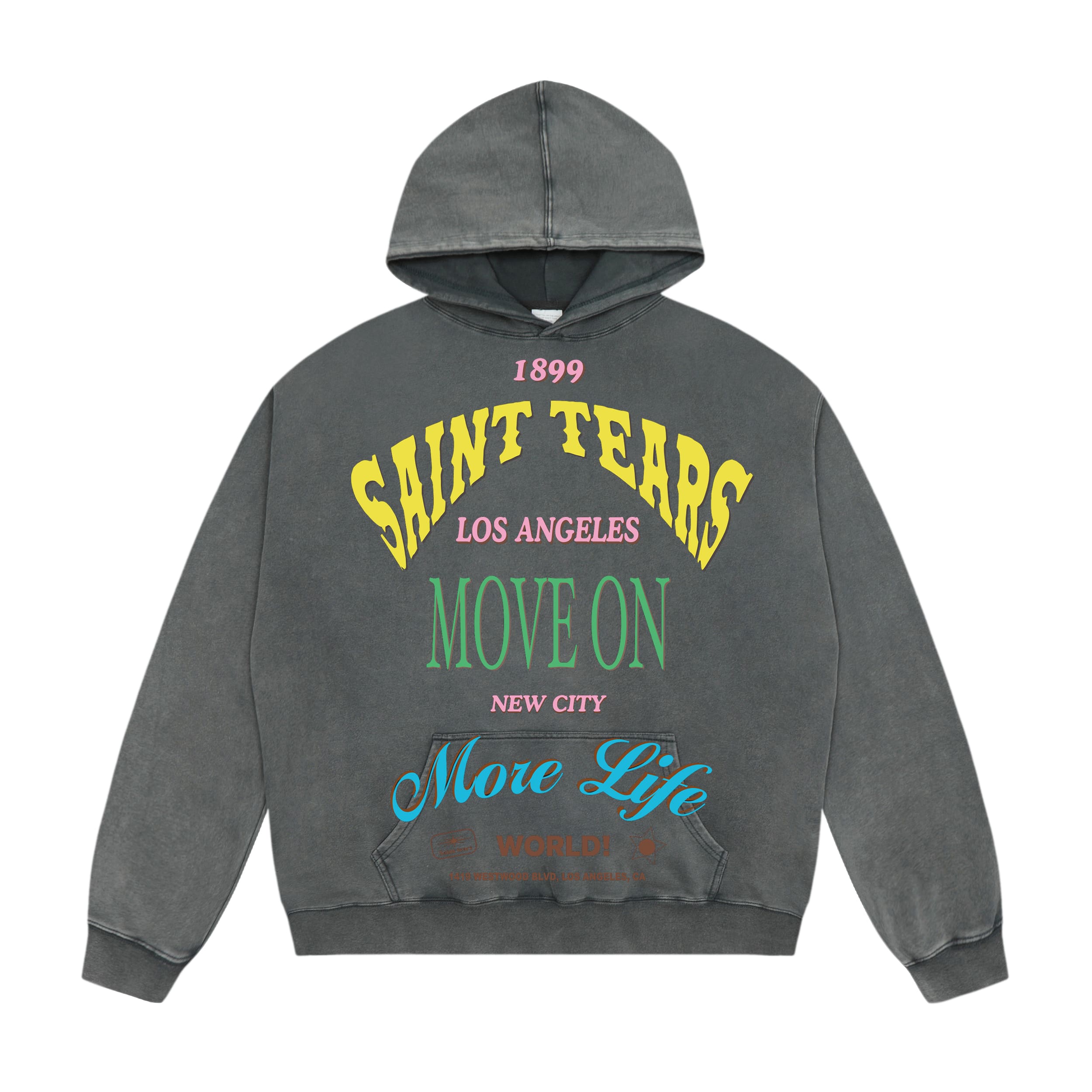 Saint Michael Denim Tears Vintage Hoodie