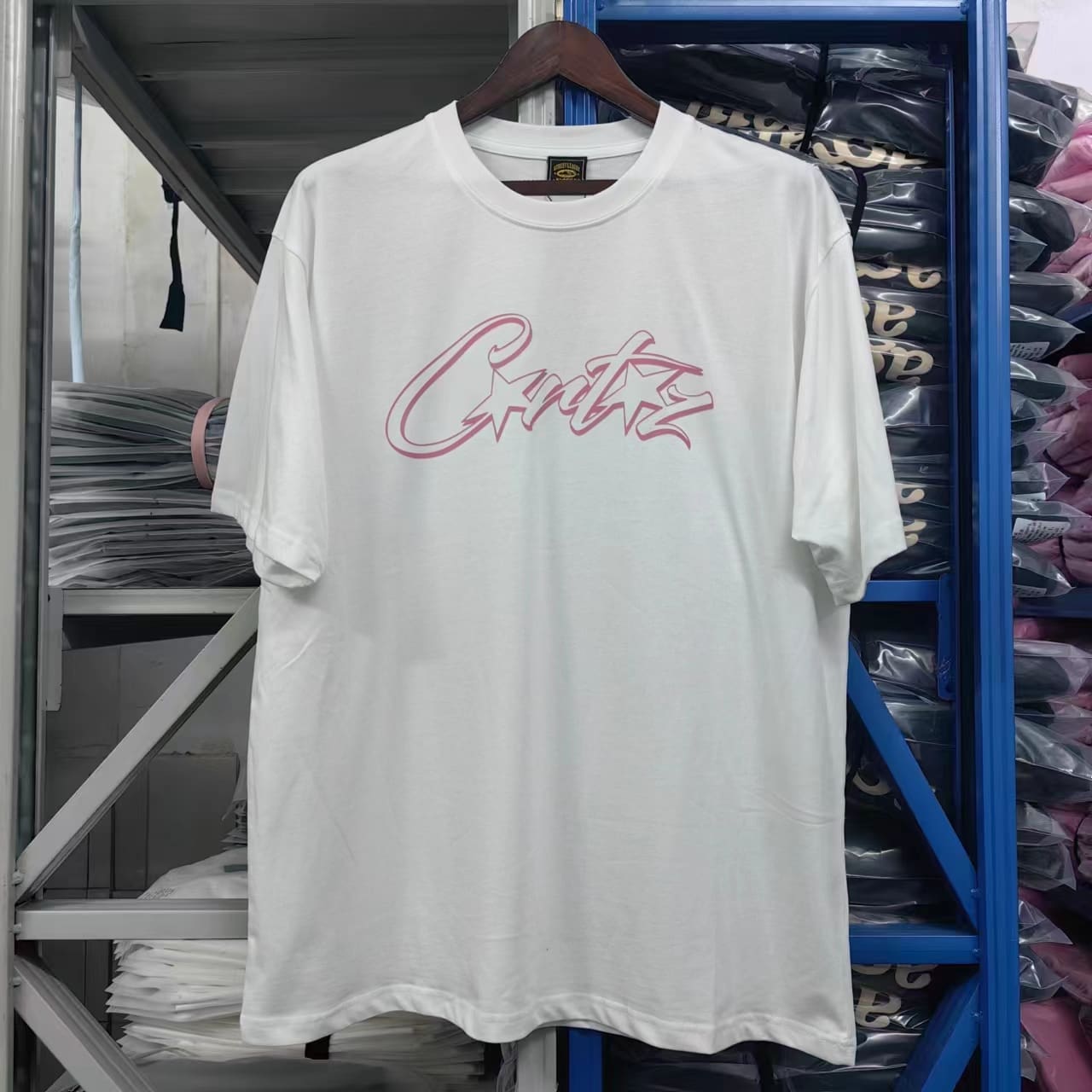 Corteiz Classic Letter Print Loose T-Shirt for Men and Women