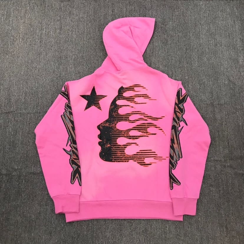 H*lst*r hell star big logo hoodie