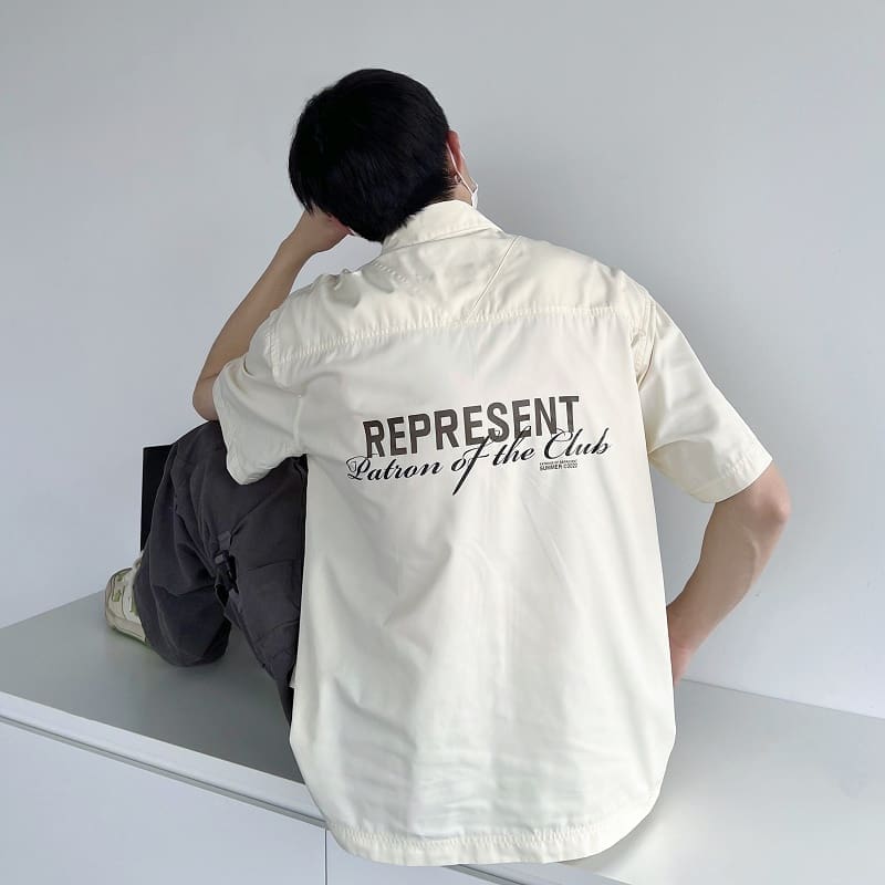 Represent Track Half Sleeve Tee