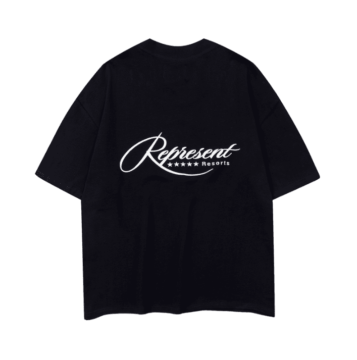 Represent Coconut Beach Star Letter Print T-Shirt for Men and Women