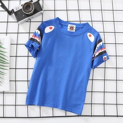 Bape Ape Shark Mouth Short Sleeve T-Shirt