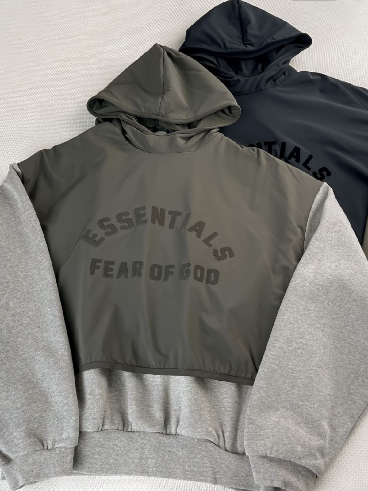 Fog Essentials Hooded Pullover High Collar Sweater