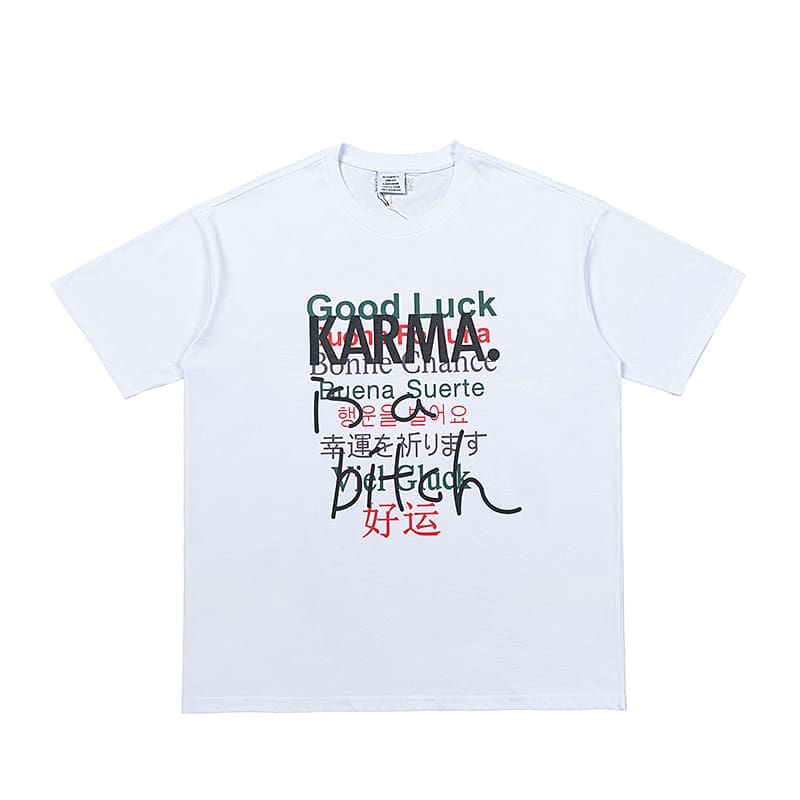 Vetements Letter Print Oversized Tee 2