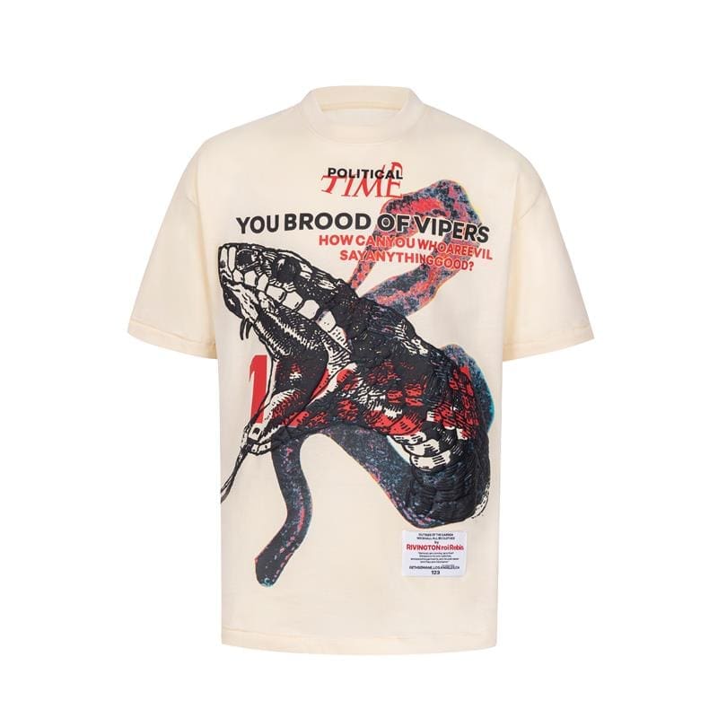 Rrr123 Cross Oil Painting Tee