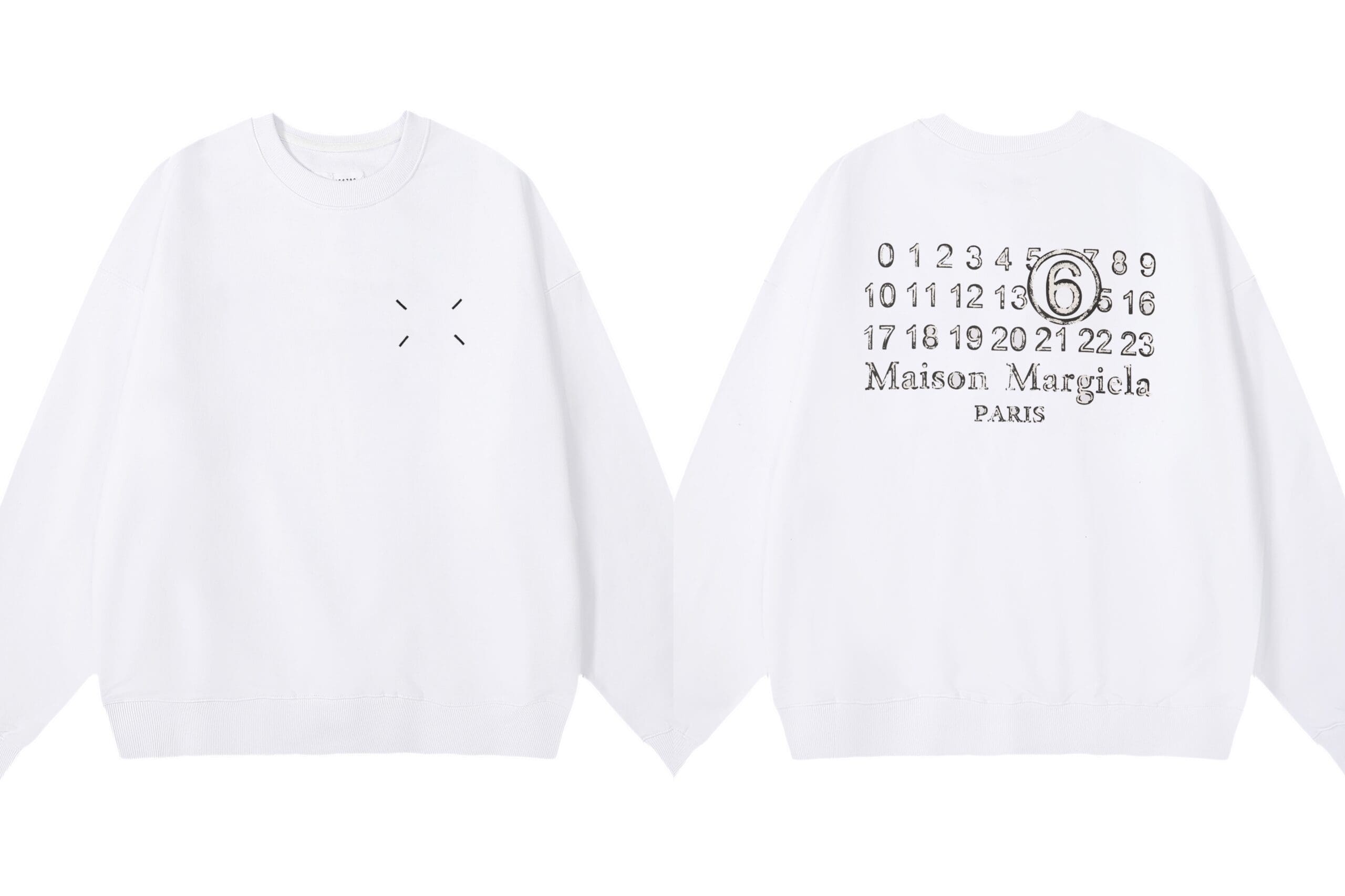 ma*s*n Ma*i*la heavyweight hooded sweater