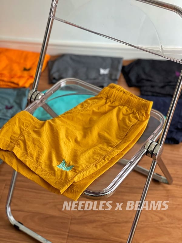 Needles Butterfly Embroidery Shorts