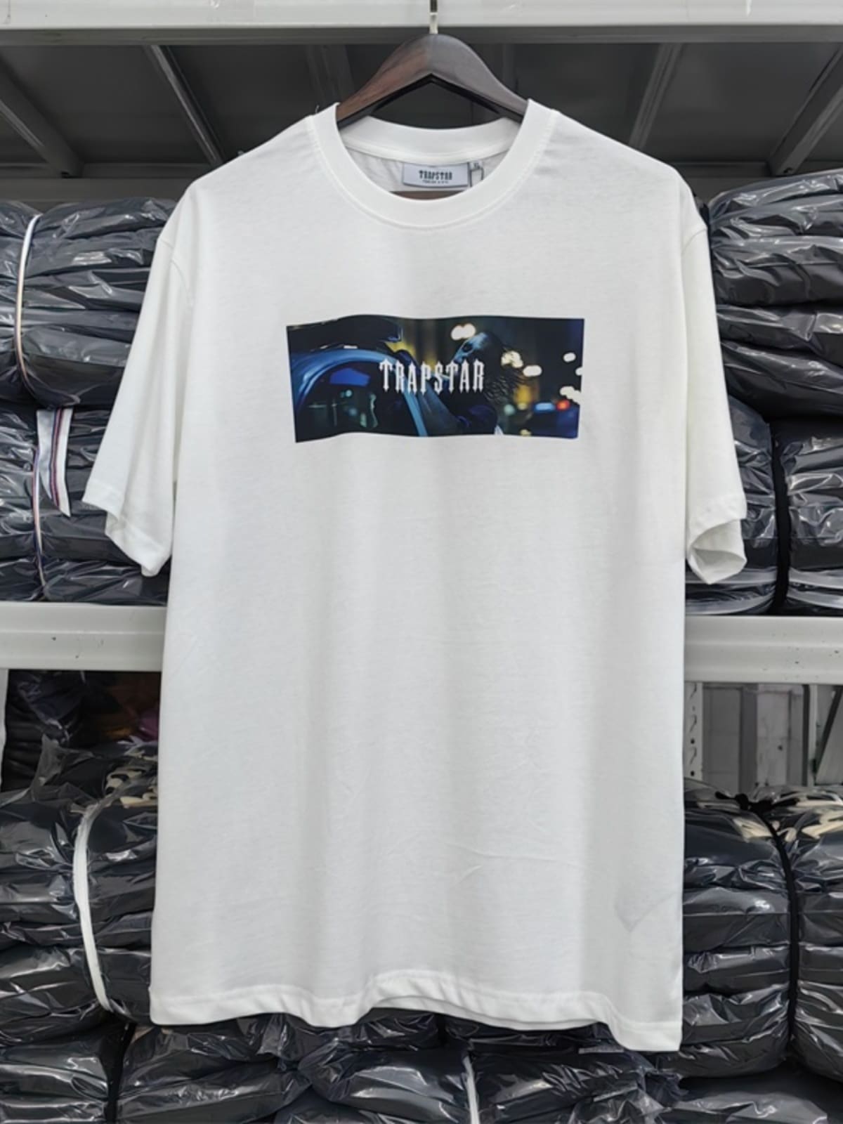 Trapstar Oversize Cotton Short Sleeve T-Shirt for Men and Women Summer