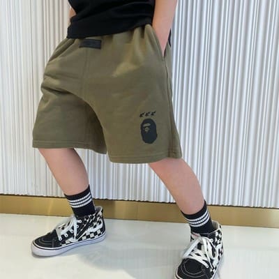 Bape Children’S Camouflage Short Sleeve Top