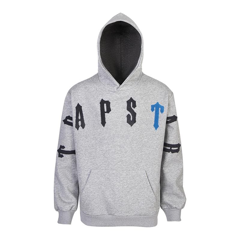 Trapstar Contrast Letter Towel Embroidery Hoodie Suit
