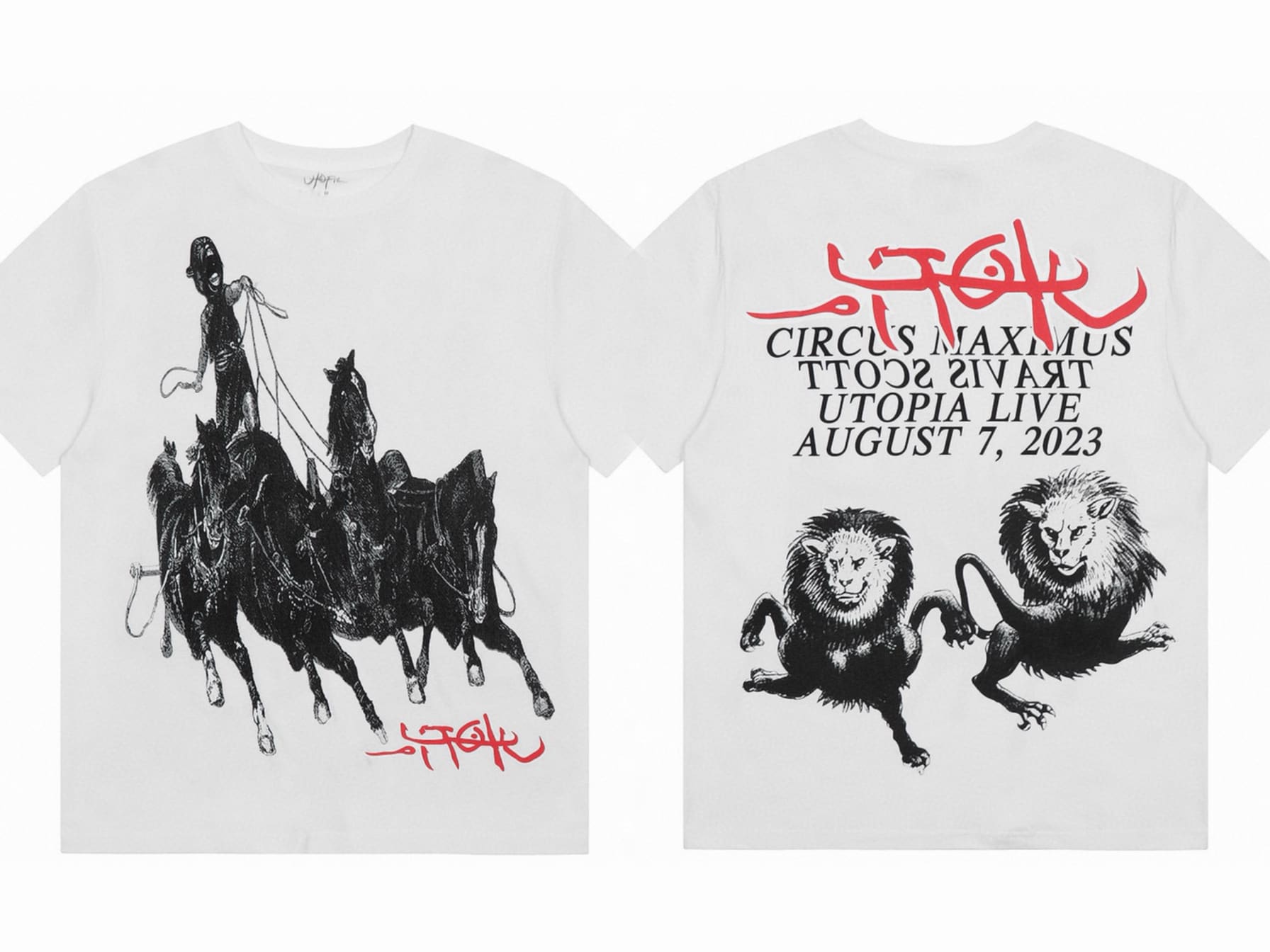 Travis Scott Cactus Jack Wink Utopia Tee