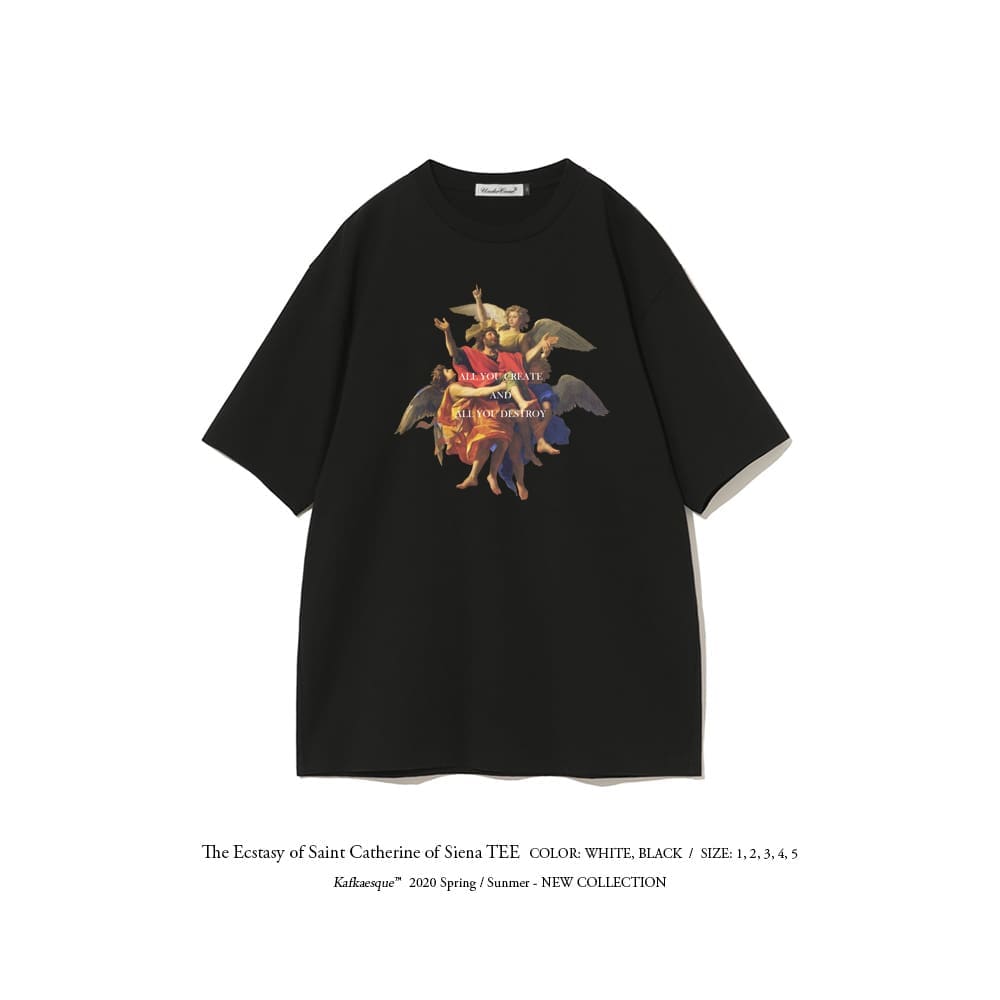 Undercover Creation and Destruction Retro T-Shirt Cotton Loose Fit