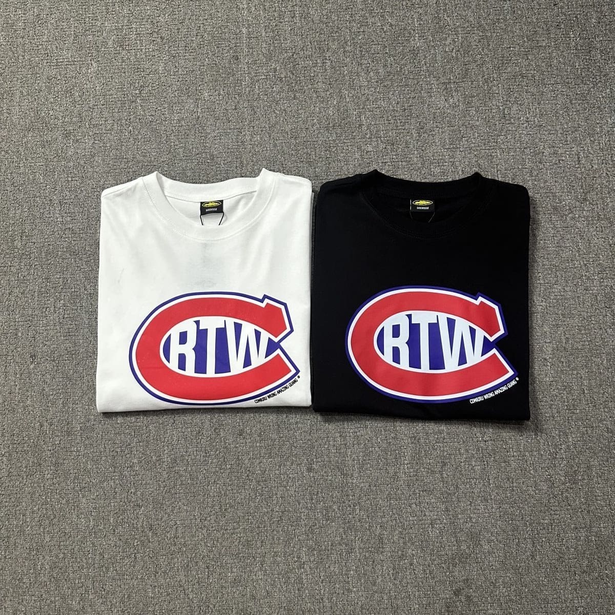 Corteiz Devil Island Contrast Letter Print Baby Boy and Girl T-Shirt